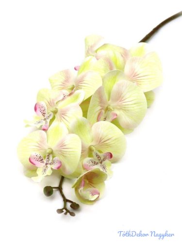 Orchidea szálas művirág ág 96 cm - Cirmos