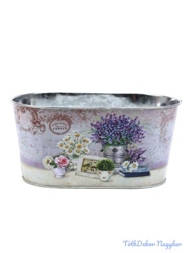 Mintás bádog ovális 10 cm - 151