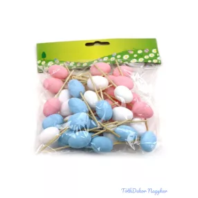 Pálcás színes tojás 35db/csomag kb 2,5cm - C