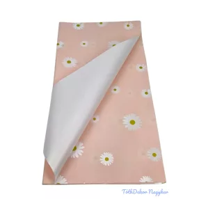 Fólia ív 58x58cm 20db/csomag Virágos - Barack