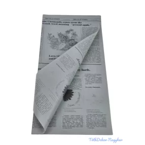 Fólia ív 58x58cm 20db/csomag Újságos - Szürke