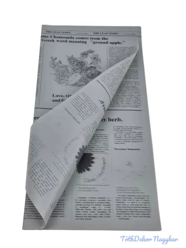 Fólia ív 58x58cm 20db/csomag Újságos - Szürke