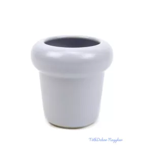 Peremes kaspó 9cm - Szürke