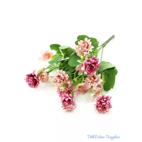Vegyes virágú kis csokor 33cm 258 - Cirmos Pink-C. Barack