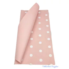 Fólia ív 58x58cm 20db/csomag Pöttyös - Barack