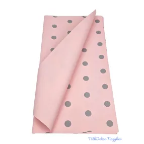 Fólia ív 58x58cm 20db/csomag Pöttyös - Rózsaszín