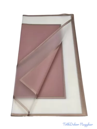 Fólia ív 58x58cm 20db/csomag Metál kerettel - Mályva