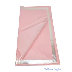   Fólia ív 58x58cm 20db/csomag Átlátszó kerettel - Rózsaszín