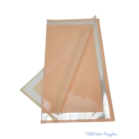 Fólia ív 58x58cm 20db/csomag Átlátszó kerettel - Barack