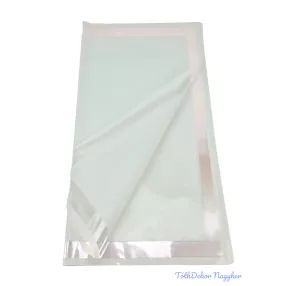 Fólia ív 58x58cm 20db/csomag Átlátszó kerettel - Menta