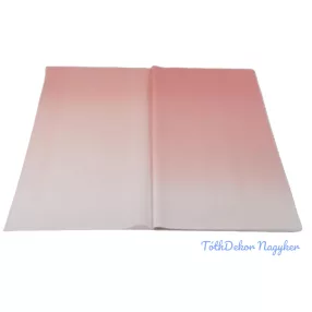   Fólia ív 58x58cm 20db/csomag Színátmenetes - Rózsaszín-Fehér