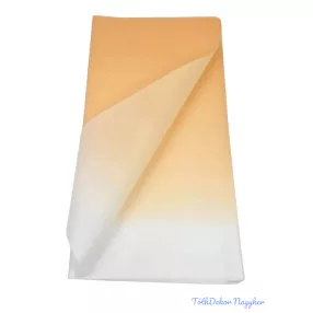   Fólia ív 58x58cm 20db/csomag Színátmenetes - Barack-Fehér