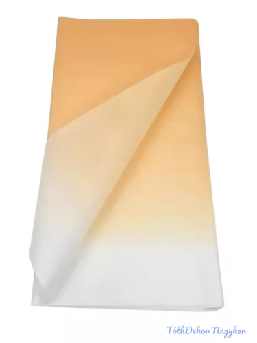 Fólia ív 58x58cm 20db/csomag Színátmenetes - Barack-Fehér