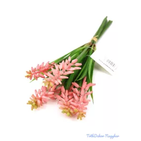 Gumi muscari 5 szálas köteg 28cm - Rózsaszín