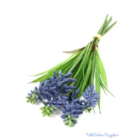 Gumi muscari 5 szálas köteg 28cm - Lila