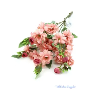 Kis virágos ág köteg 46cm - Fáradt Rózsaszín