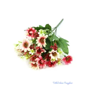 Vegyes színű margaréta csokor 28cm - Cirmos