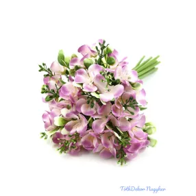 Hortenzia selyem köteg 30cm - Lila