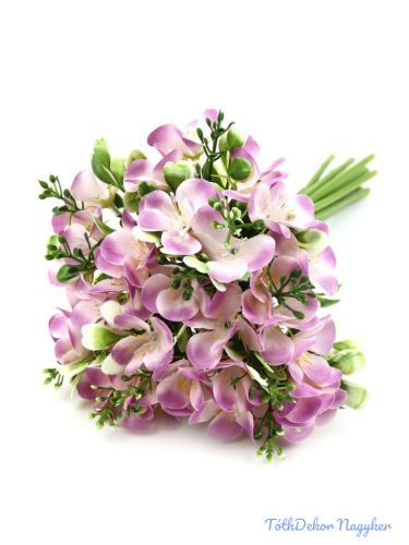 Hortenzia selyem köteg 30cm - Lila