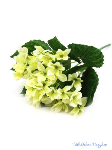 Átmenetes kis selyem csokor 30cm 345 - Sárga