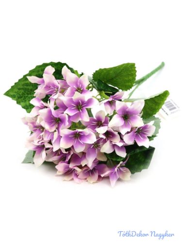 Átmenetes kis selyem csokor 30cm 345 - Lila
