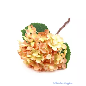 Hortenzia ág levéllel 36cm - Barack