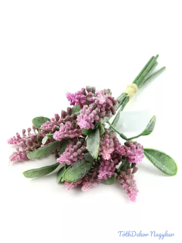 Hamvas muscari köteg 33cm - Rózsaszín