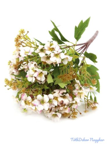 Apró virágos selyem csokor 42cm - Cirmos