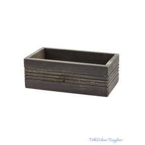 Bordás faláda 22cm - Szürke