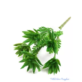 Pozsgás műzöld csokor 33cm - Zöld