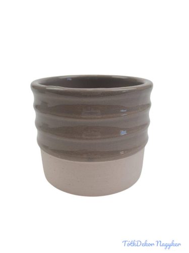 Csíkozott henger kaspó 7,5cm
