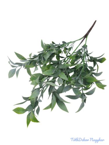 Műzöld leveles csokor 54cm 3116 - Zöld