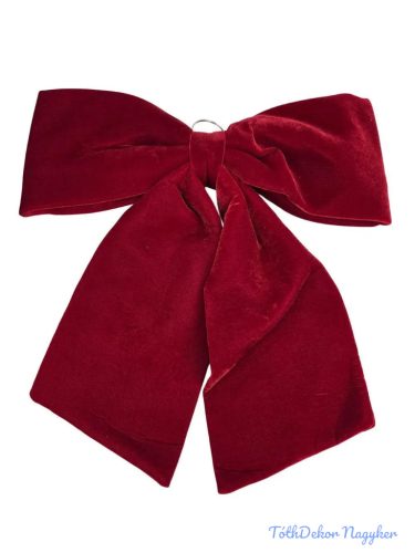 Ajtó masni - Piros 54 cm