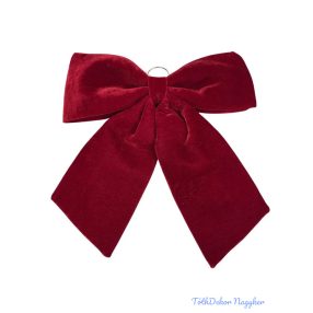 Ajtó masni - Piros 44 cm