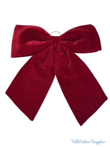 Ajtó masni - Piros 44 cm