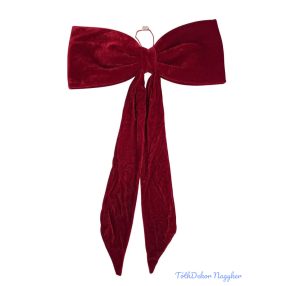 Ajtó masni - Piros 40 cm