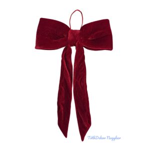 Ajtó masni - Piros 40 cm