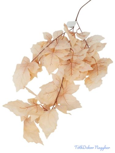 Őszi leveles ág 98 cm - Krém