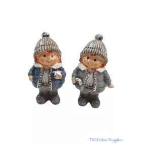 Pufi kabátos téli figura