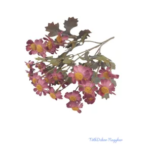 Antik színű őszi kis csokor 26cm - Mályva