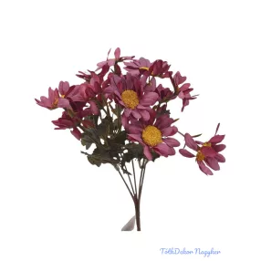 Antik színű kis csokor 28cm - Mályva