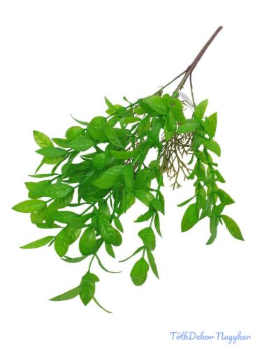 Műzöld leveles csokor 46cm 3376 - Közép Zöld