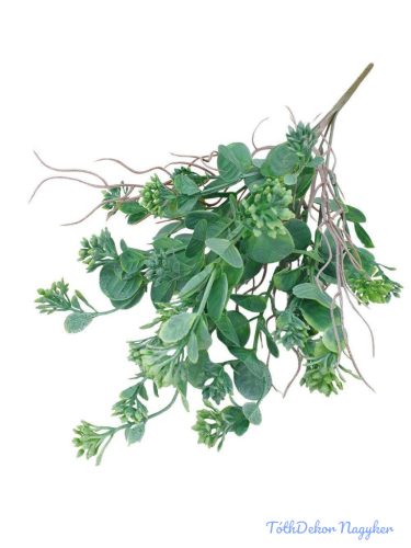 Műzöld csokor 40cm 3379 - Hamvas Zöld