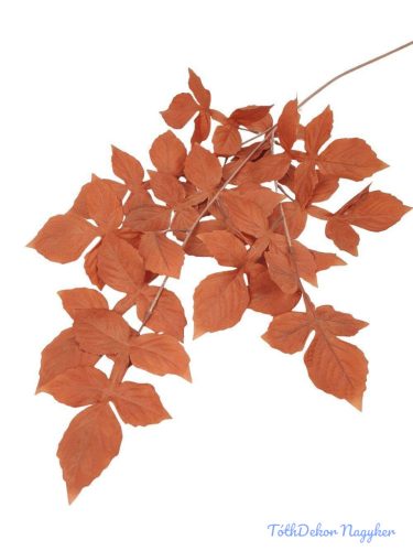 Őszi leveles ág 96 cm - Rozsda