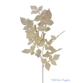 Őszi leveles ág 96 cm - Krém