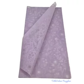 Fólia ív 57x56cm 20db/csomag Tavaszi virágmintás - Lila