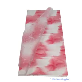   Fólia ív 57x56cm 20db/csomag Hibiszkusz virágmintás - Pink-Fehér