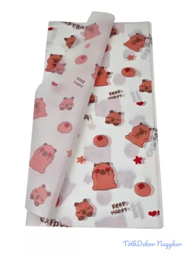 Fólia ív 57x56cm 20db/cs - Capybara