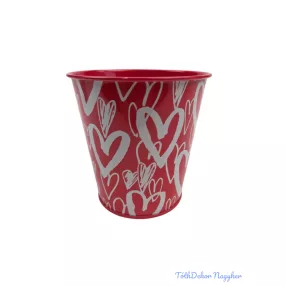 Mintás bádog vödör 10cm - 154