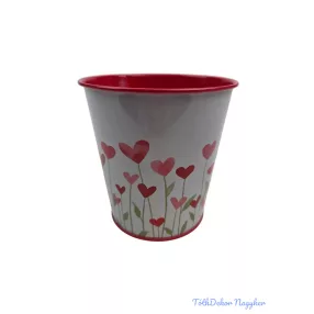 Mintás bádog vödör 10cm - 156